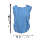 Bavoir XXL pour adulte en Microfibre lavable et réutilisable