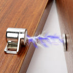 Loquet magnétique en alliage de zinc pour porte d'armoire [lot de 2]