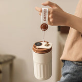 Thermos portable en acier inoxydable avec affichage de la température