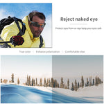 Lunettes de cyclisme caméra HD 1080P intégrée