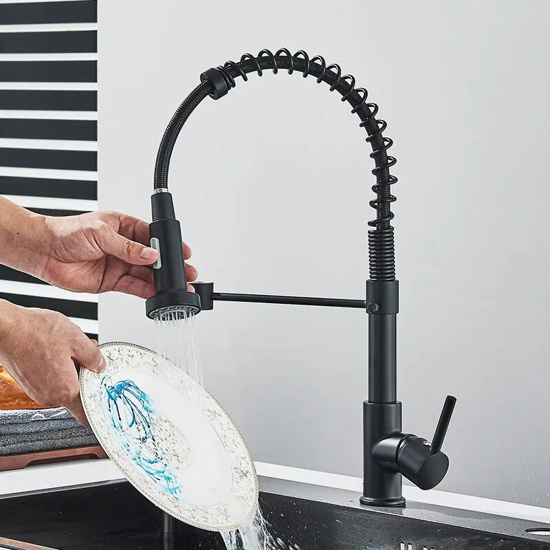 Robinet de cuisine en laiton