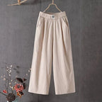Pantalon ample femme