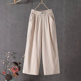 Pantalon ample femme