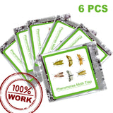 Lot de 5 Pièges autocollants anti-mites pour vêtements