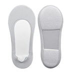 Lot de 3 Paies de Chaussettes Semelles Invisibles Antidérapantes Femme avec Coussinets Amortissants
