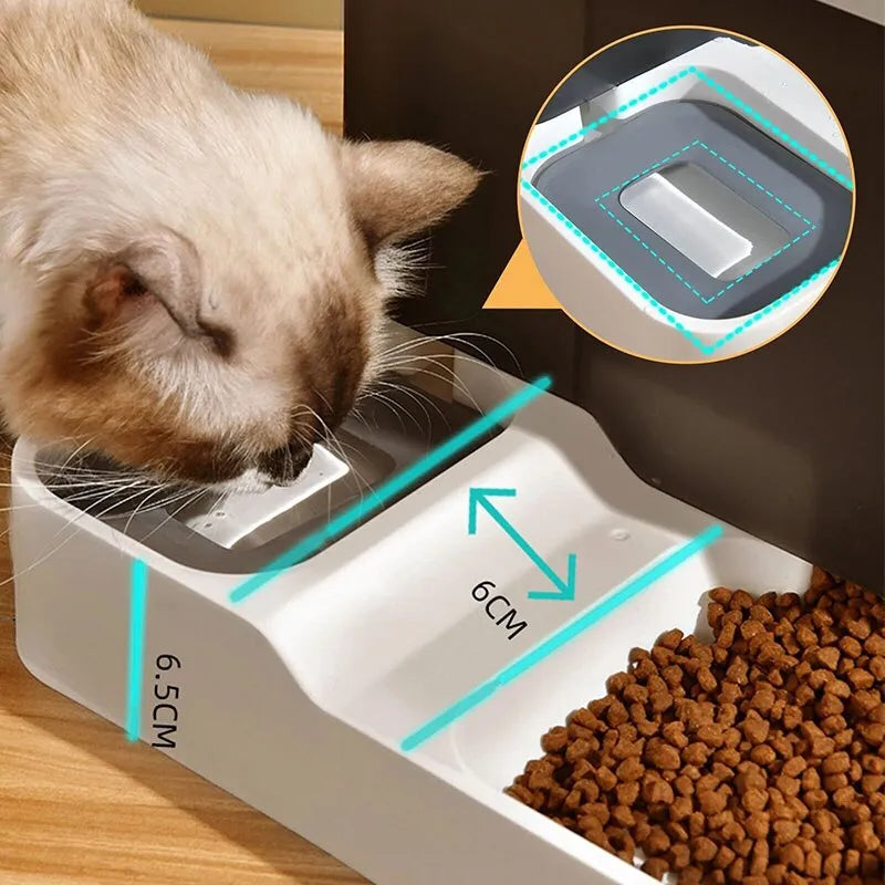 Distributeur automatique de nourriture pour chat et chien