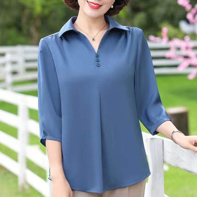 Chemisier vintage ELEGANCE pour femme