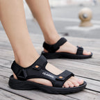 Sandales décontractées homme extérieur — style rétro, confort été, plage et marche