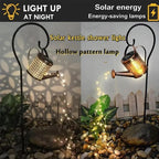 Lanterne arrosoir solaire pour jardin extérieur