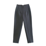 Pantalon taille haute pour femme