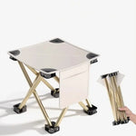 Tabouret Pliant Portable - Poche latérale