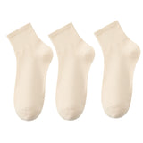 Lot de 3 paires de Chaussettes Courtes Confort & Douceur – 100% Coton