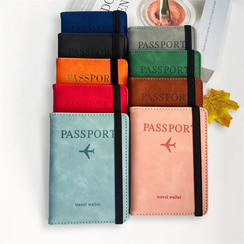 Couvertures de passeport vintage