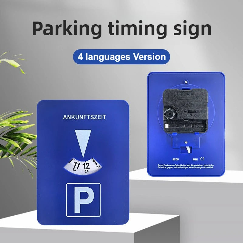 Disque de Stationnement Changement heure Auto