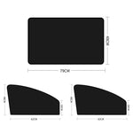 Lot de 2 Pare-soleil Magnétique pour Vitres de Voiture