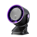 Ventilateur portable sans fil avec clips — silencieux