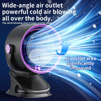Ventilateur portable sans fil avec clips — silencieux
