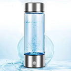 Gourde en verre à production d'hydrogène