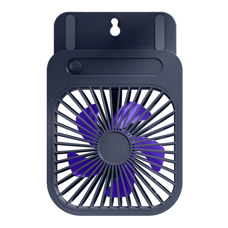 Mini Ventilateur 3-en-1 Ultra Fin Rechargeable Type-C 1200mAh