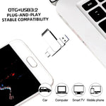Clé USB 3.2 Jusqu'à 16TB + Adaptateur Type-C OFFERT