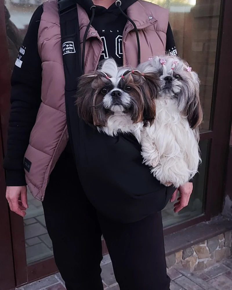 Sac bandoulière de transport pour animaux