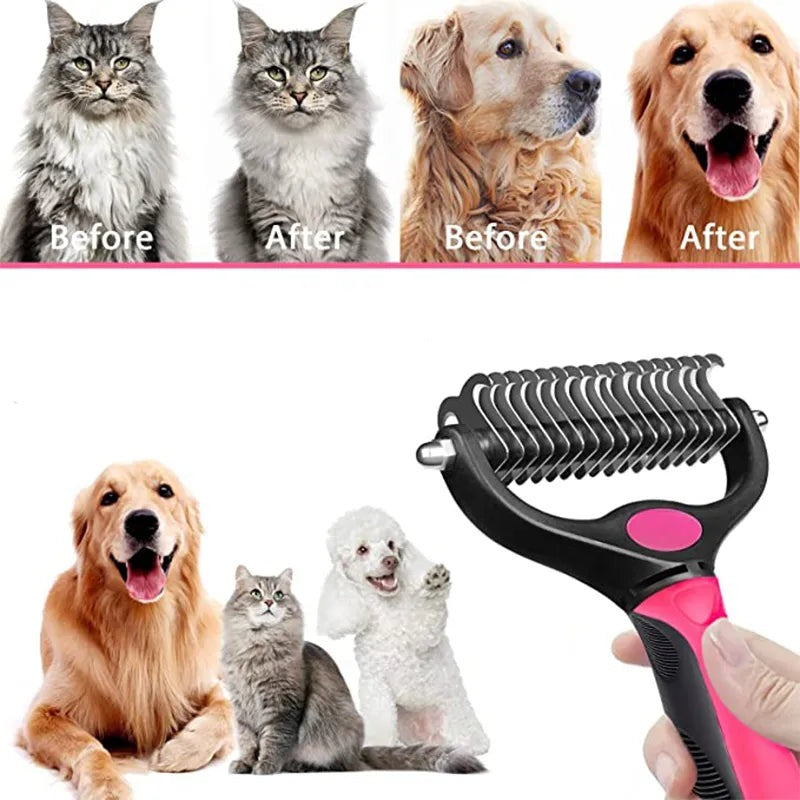 Brosse Magique pour Animaux de Compagnie : Adieu Les Poils Volants et les Nœuds !