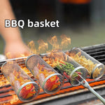 Grille de Barbecue Circulaire en Acier Inoxydable (Lot de 2)