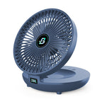 Ventilateur Mural à Clapet Pivotant et Fixable