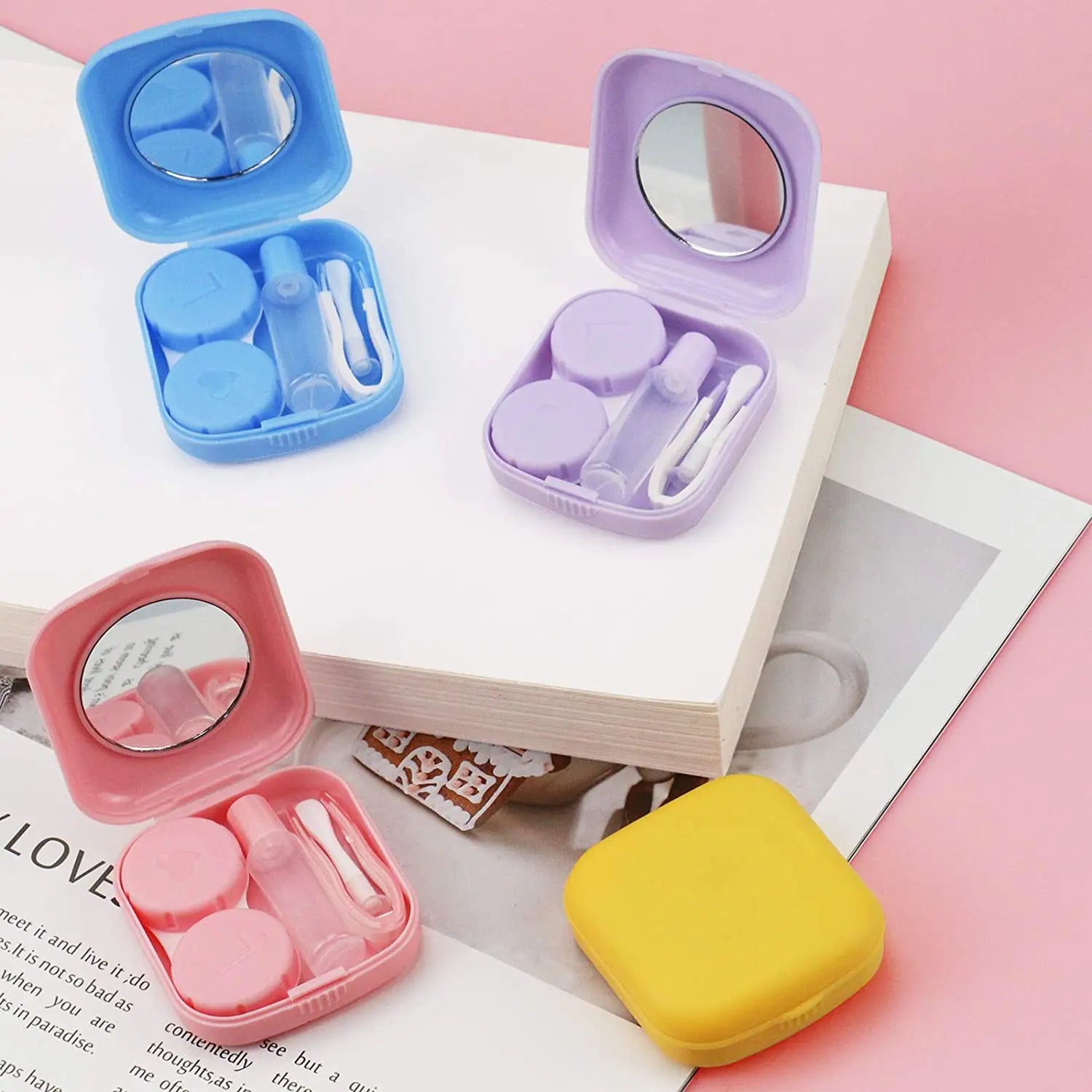 Kit de rangement de lentilles de contact - 1 ACHETE = 1 OFFERT