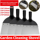 Pelle plate de désherbage en acier multifonctionnelle pour jardin
