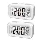2x Réveil Numérique LED Rétro-Éclairé