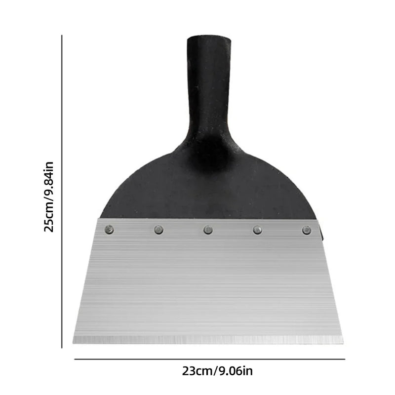 Pelle plate de désherbage en acier multifonctionnelle pour jardin