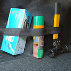1 achetée = 1 offerte ! Ceinture de Fixation pour Coffre de Voiture - En Nylon Noir