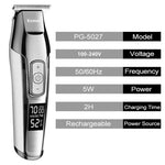 Tondeuse professionnelle sans-fil avec écran LCD + Accessoires
