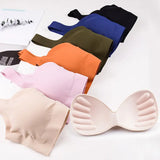 Soutien-gorge en Soie Glacée sans armatures et coutures ajustable