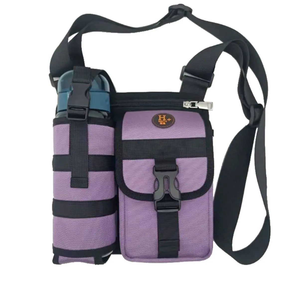 Sacoche Multifonctionnelle avec Porte-Bouteille Intégré
