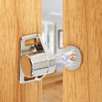 Loquet magnétique en alliage de zinc pour porte d'armoire [lot de 2]