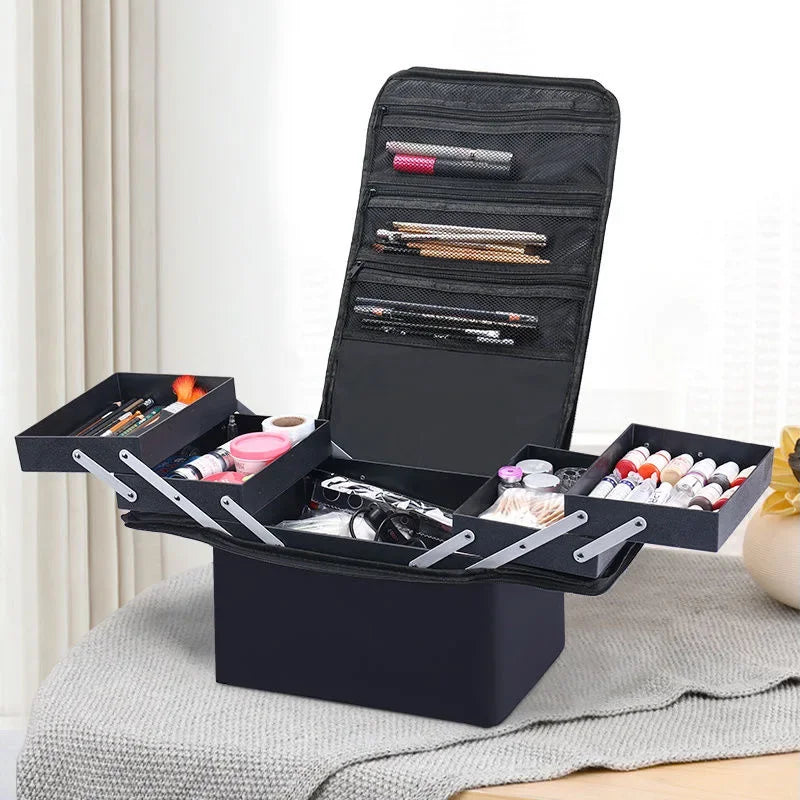 Trousse de maquillage de grande capacité