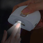 Coupe ongle électrique lumière LED intégrée