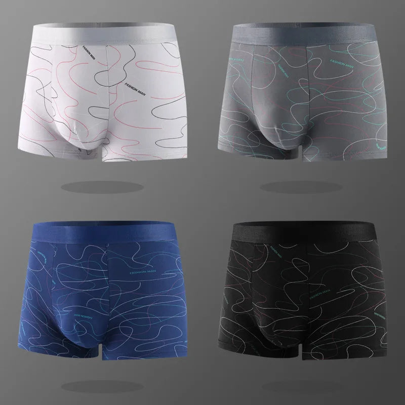 Pack de 8 Boxer Imprimé pour Homme - Doux et confortables