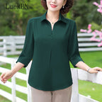 Chemisier vintage ELEGANCE pour femme