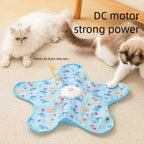 Tapis de Chasse Interactif pour Chat – Jouet Rotatif Automatique avec Capteur de Mouvement