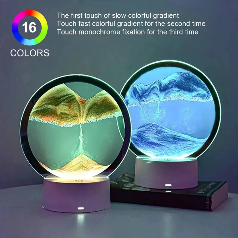 Lampe de sable LED