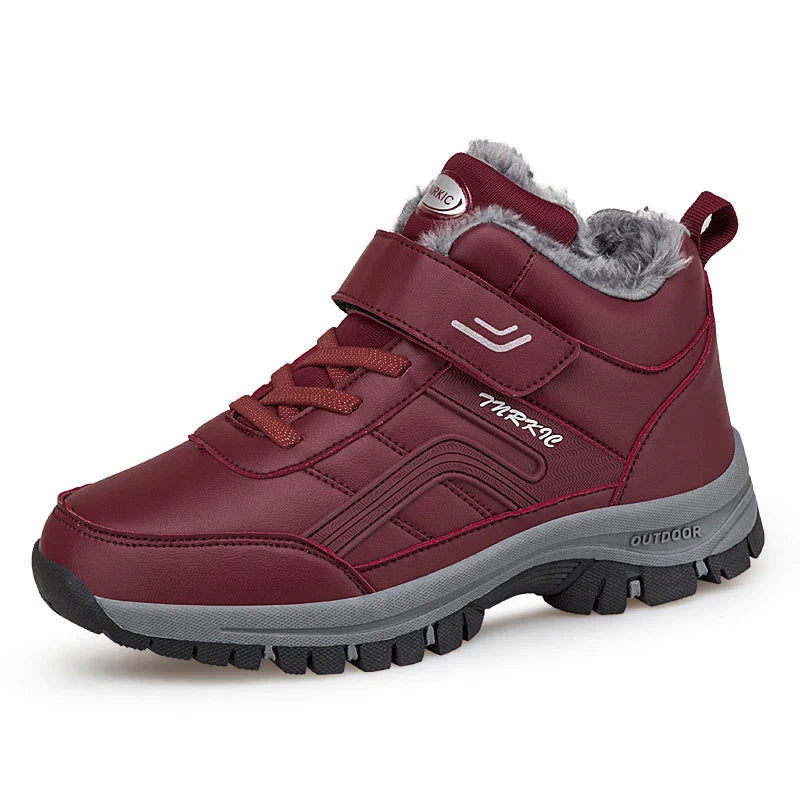 Bottines Fourrées Unisexes - Velcro Réglable