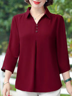 Chemisier vintage ELEGANCE pour femme