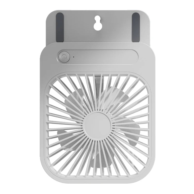Mini Ventilateur 3-en-1 Ultra Fin Rechargeable Type-C 1200mAh