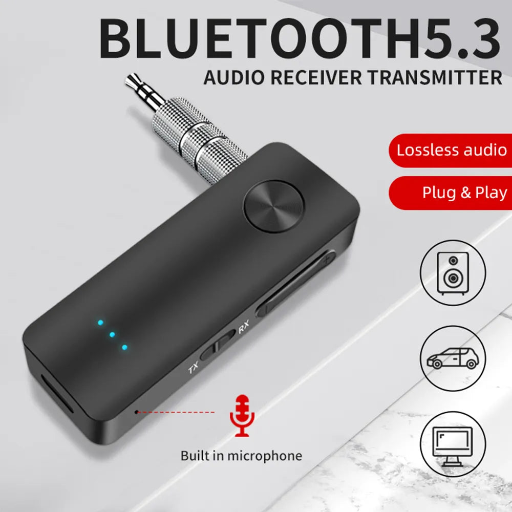 Transmetteur Audio Bluetooth 5.3 - Prise jack 3.5