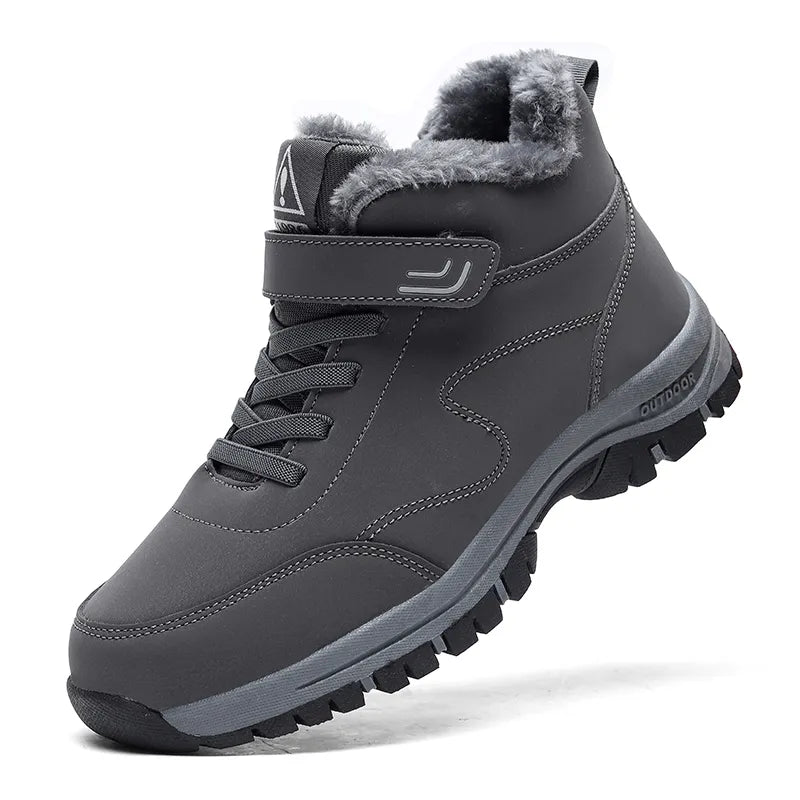 Bottines Fourrées Unisexes - Velcro Réglable