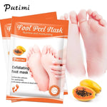 Lot de 6 paires masques exfoliants pour pied