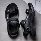 Sandales décontractées homme extérieur — style rétro, confort été, plage et marche